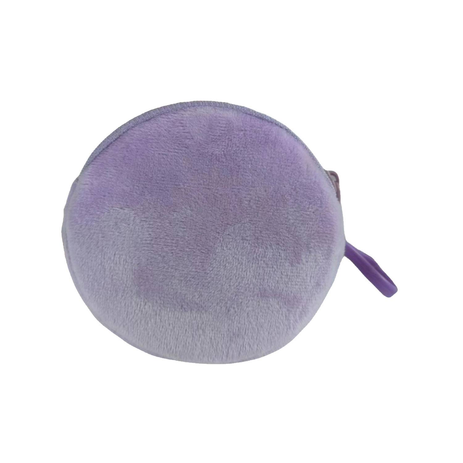 Soft Velvet Compact Mini Coin Wallet Storage Bag 3