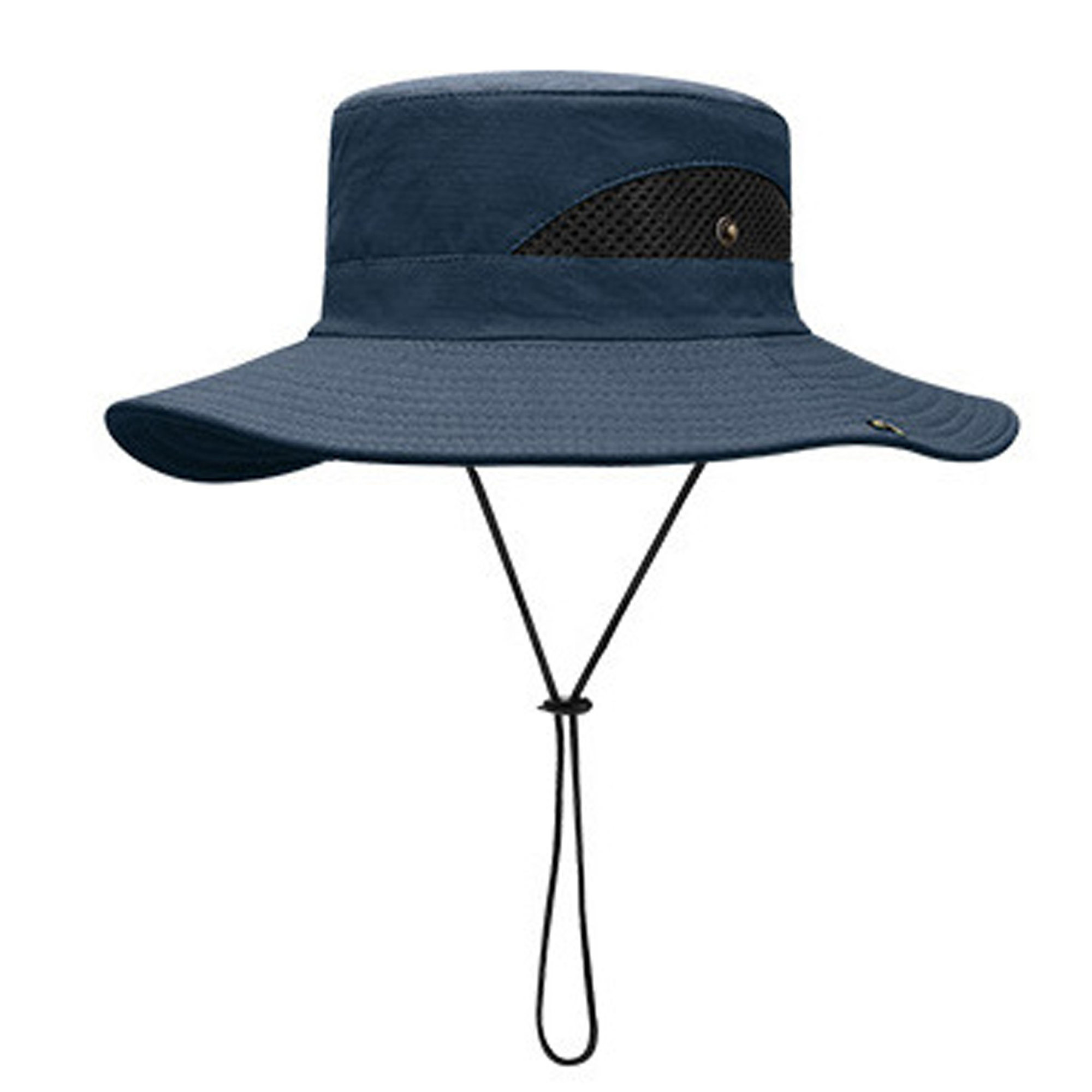 Fisherman Side Mesh Cowboy Hat Adjustable Breathable 5