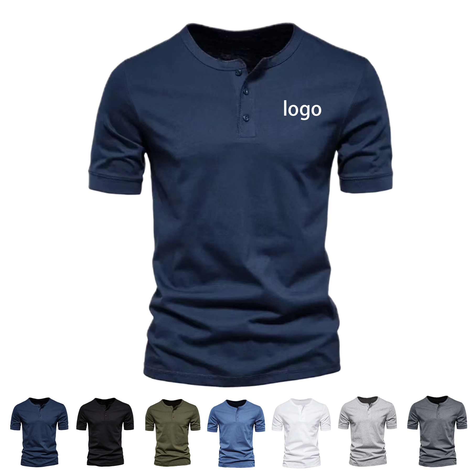 Round Neck Short Sleeve Shirt 5