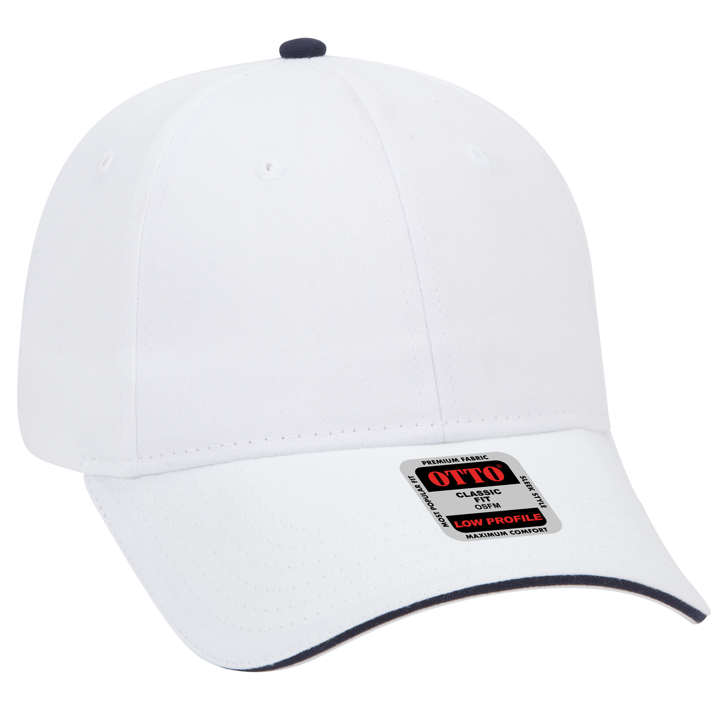 OTTO CAP® 6 Panel Low Profile Baseball Cap 102