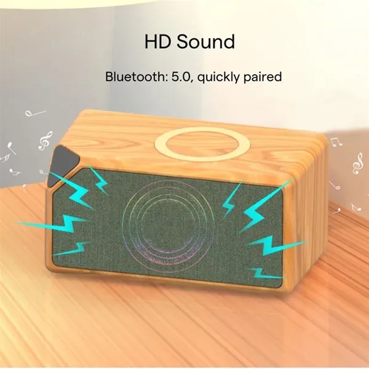 2 in 1 Wireless Charger Bluetooth Speaker 3
