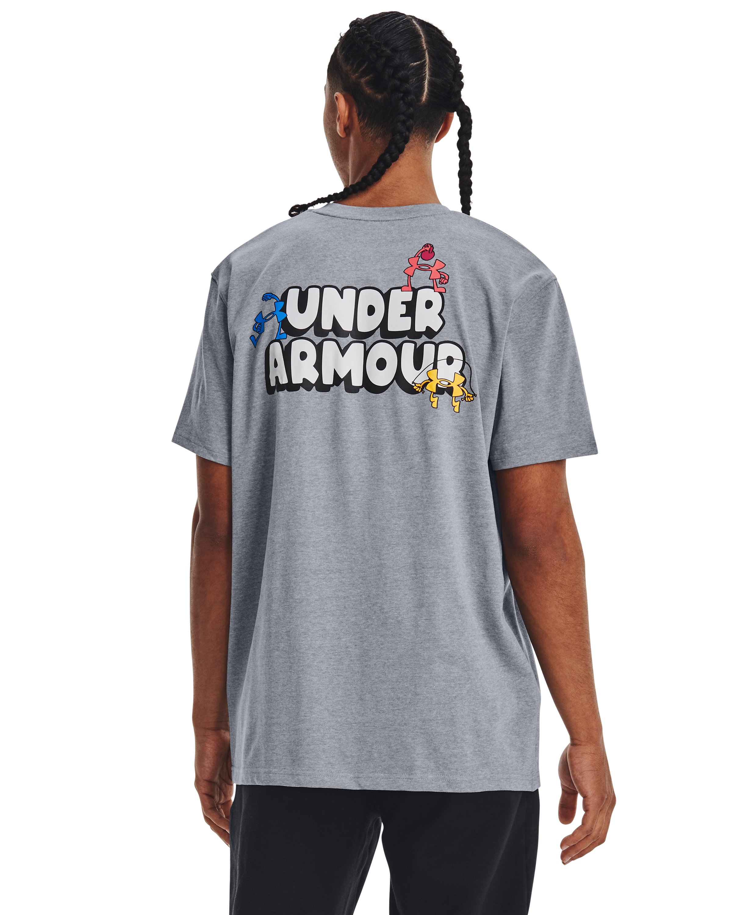 Men's UA Workout Logos Short Sleeve 2