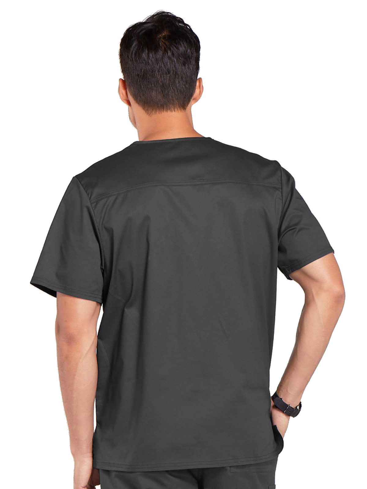 Cherokee - Workwear Core Stretch - Men's 1-Pocket Tuckable V-Neck Top 11