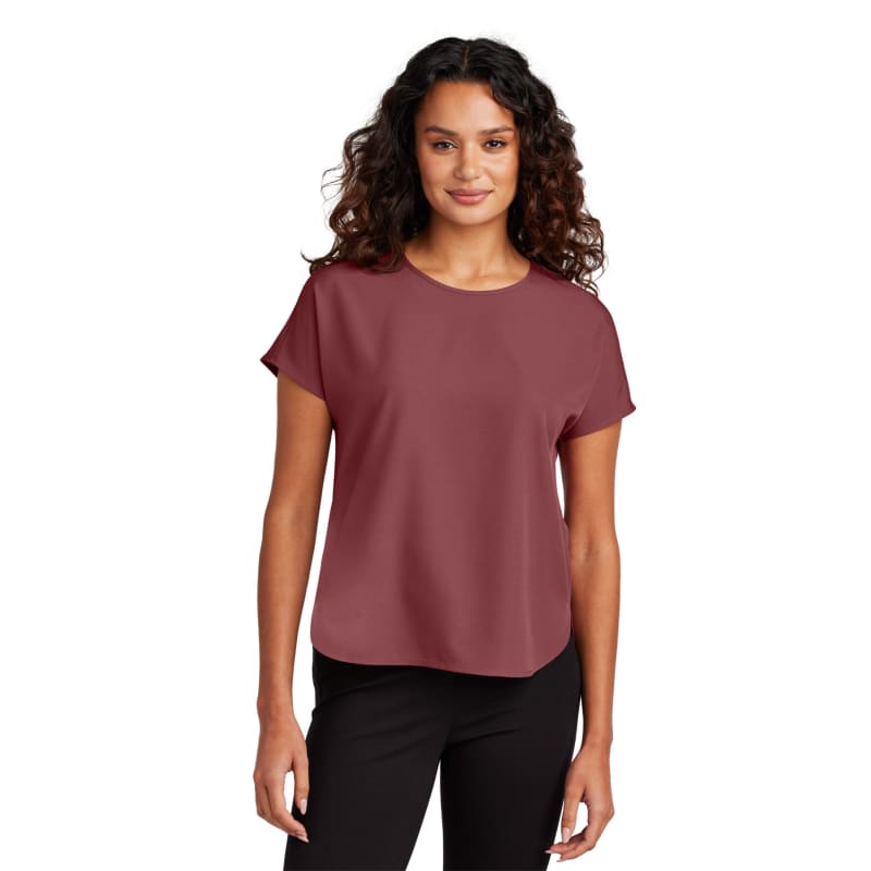 Mercer+Mettle Women's Stretch Crepe Crew 12