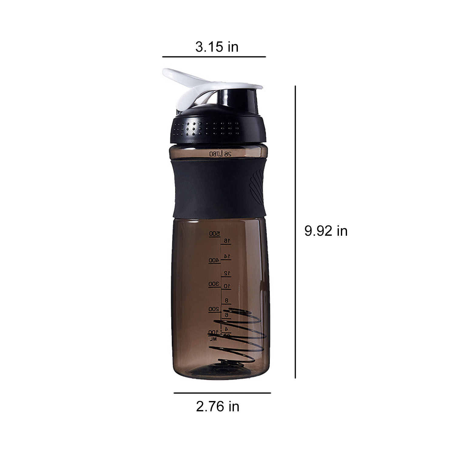 26oz Portable Plastic Sports Shaker Bottle 8