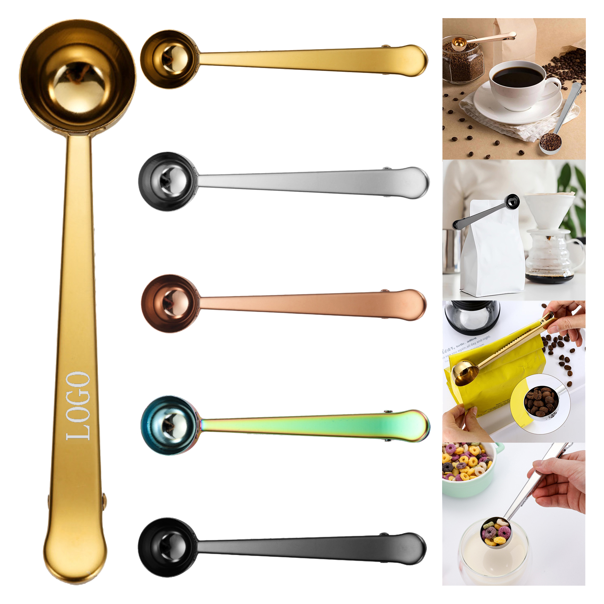 MOQ 100pcs Precision Coffee Scoop Clip 4