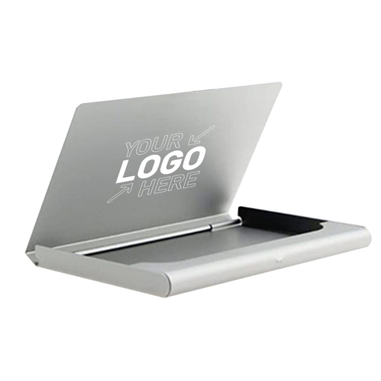 Silver Business Card Holder 5