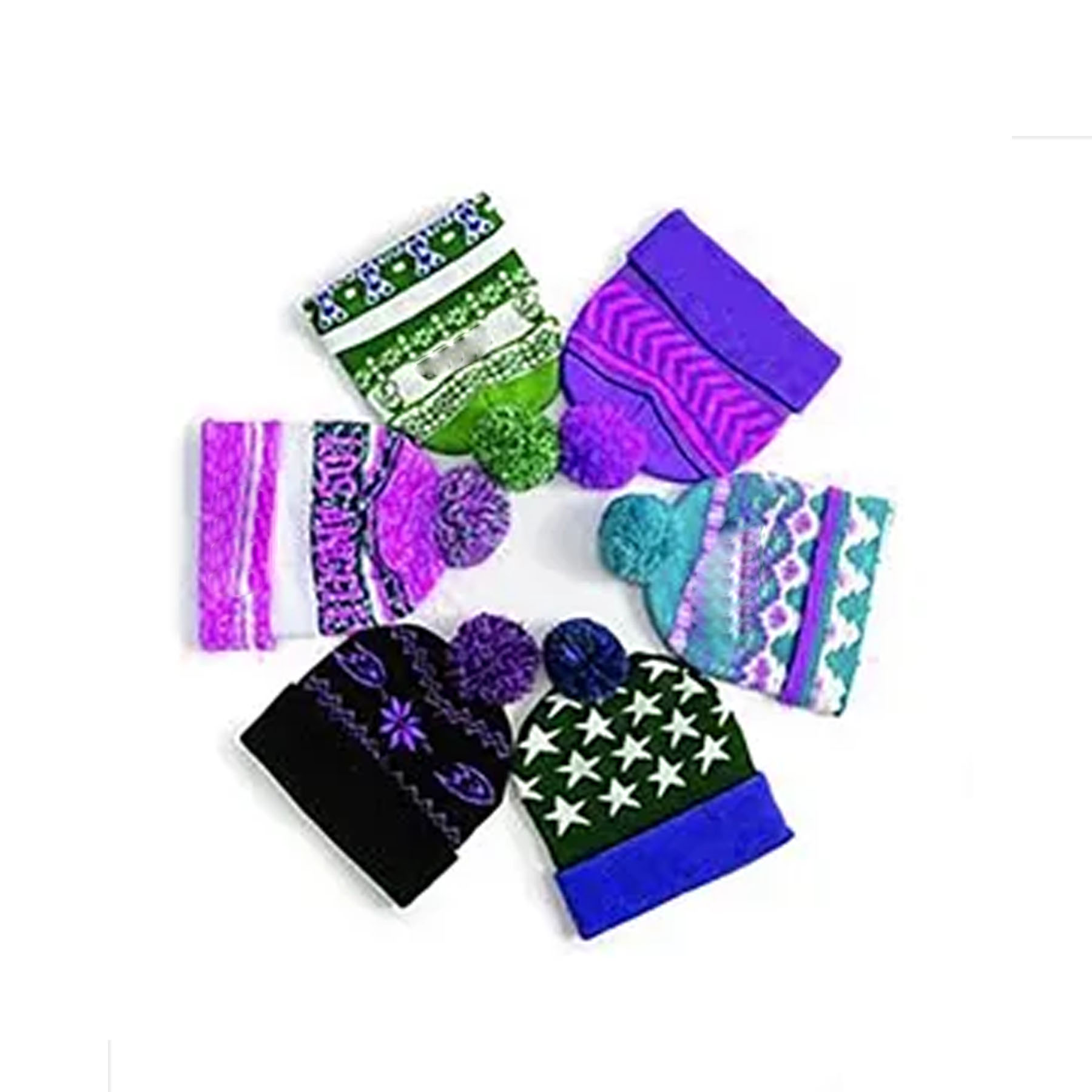 Jacquard Knit Beanie 4