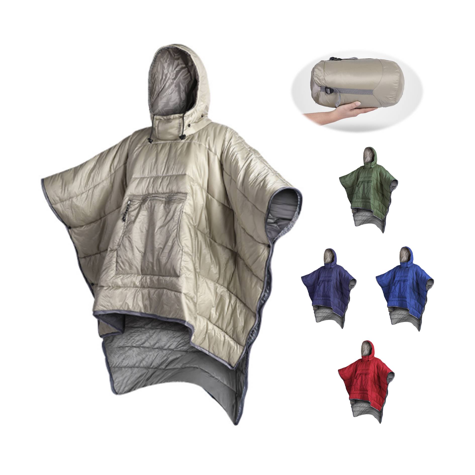 Outdoor Camping Cloak Sleeping Bag 5