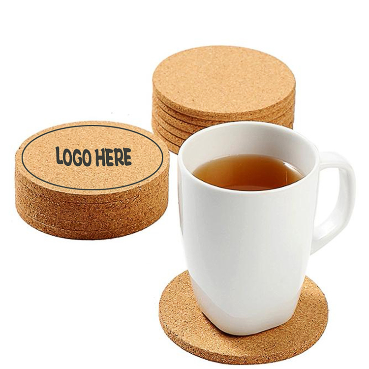 Round Cork Coaster 2