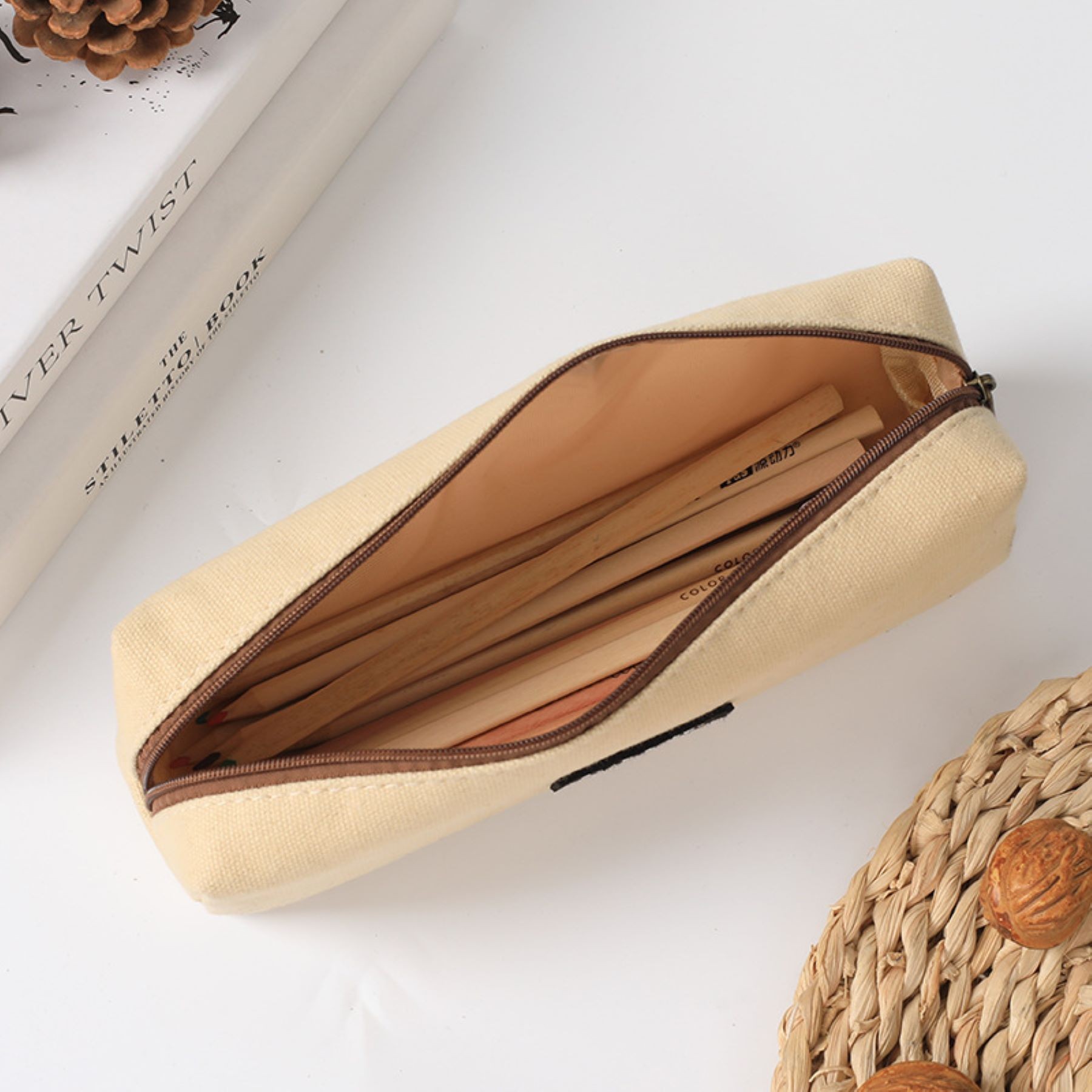 Canvas Pencil Bags 5