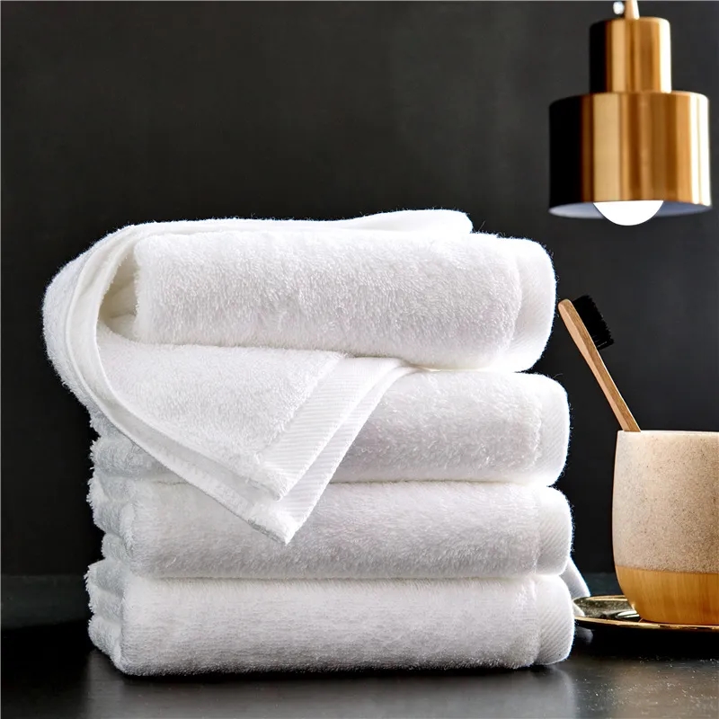White Cotton Bath Towel 4