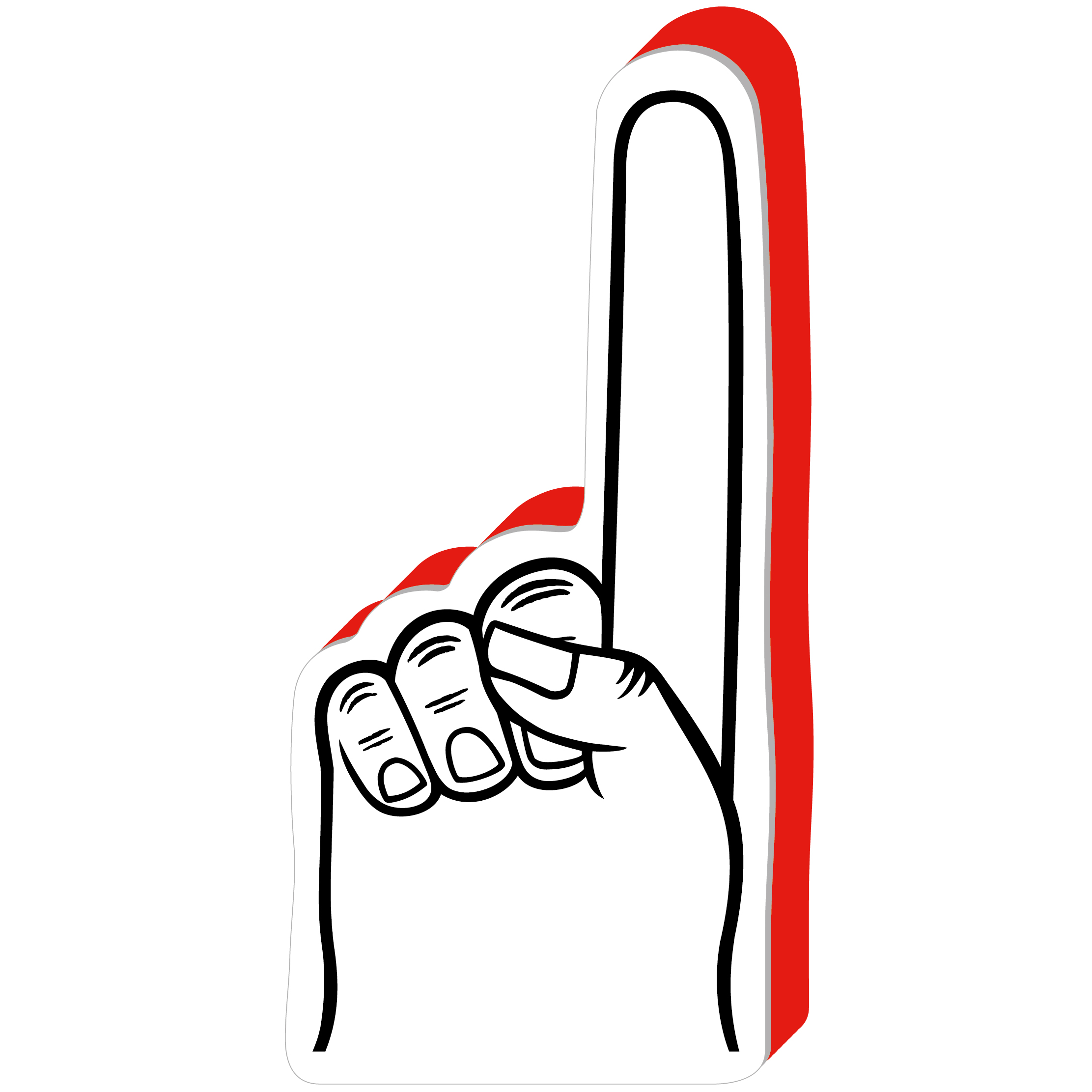 16" Signature Foam Hand 3