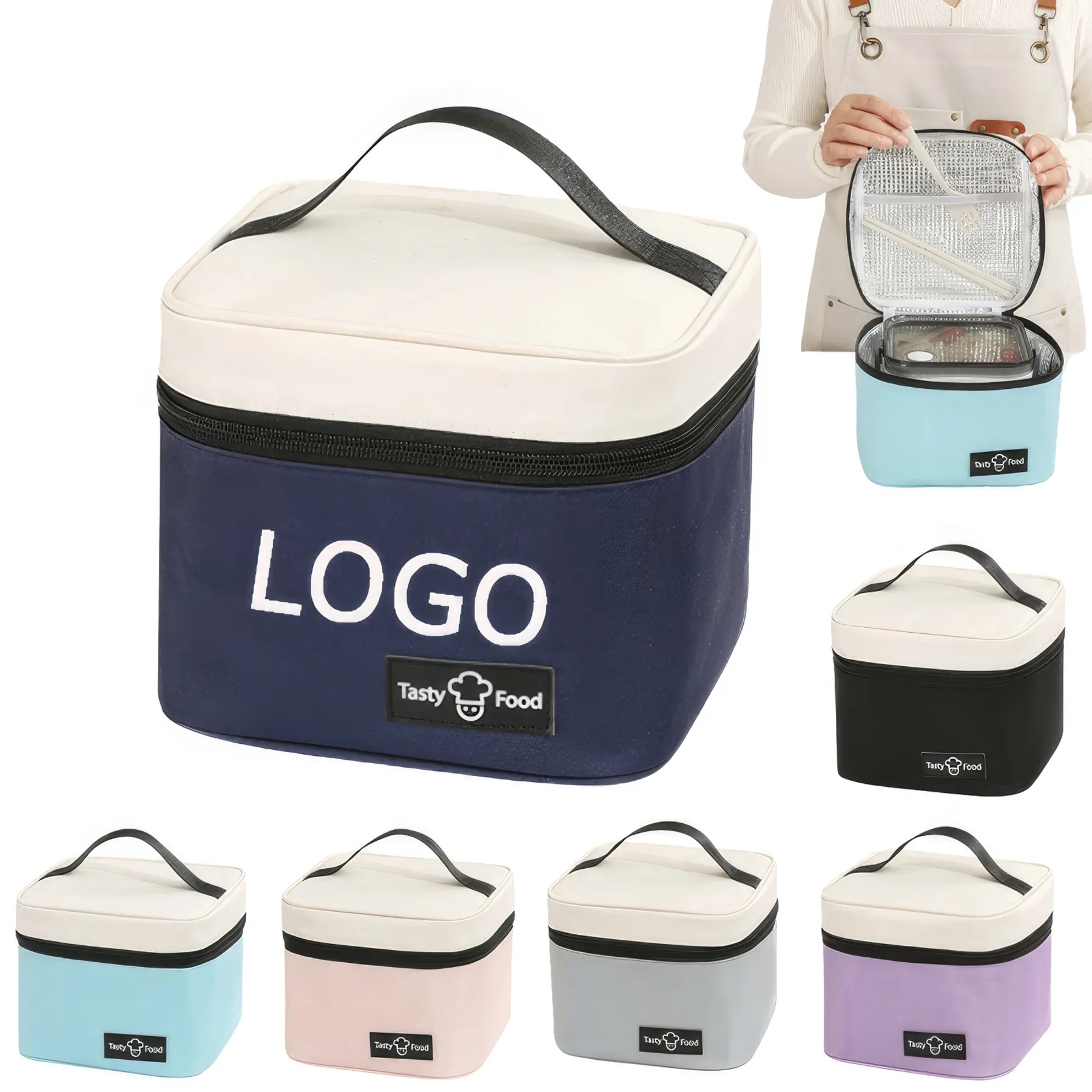 Reusable Insulated Lunch Bag 1