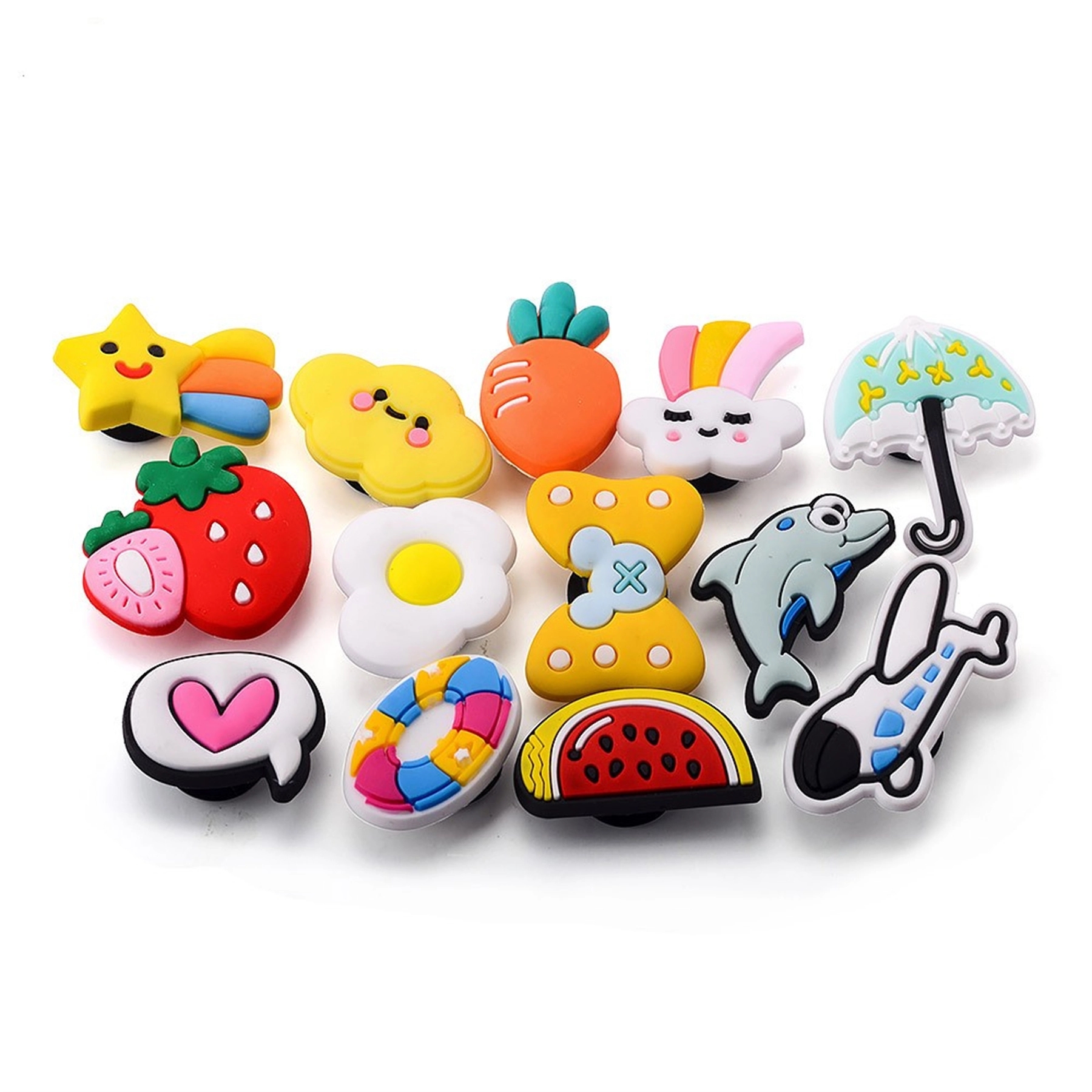 Custom More Rigid Pvc Shoe Charms 9