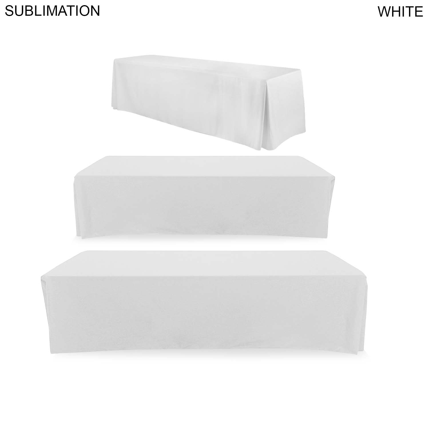 Sublimated Table Cloth for 10' table, Drape style, 4 sided, Closed Back 3