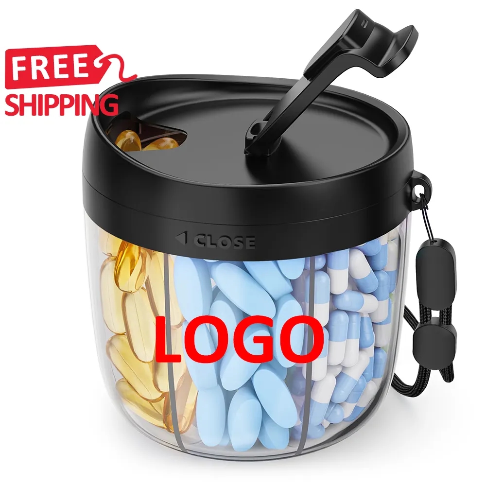 7 Compartment Travel Pill Organizer 5