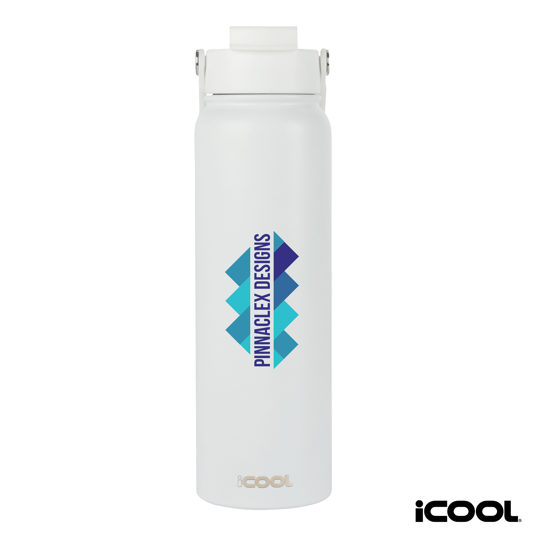 iCOOL® Glenwood 35 oz. Double Wall, Recycled Stainless Steel Water Bottle 55