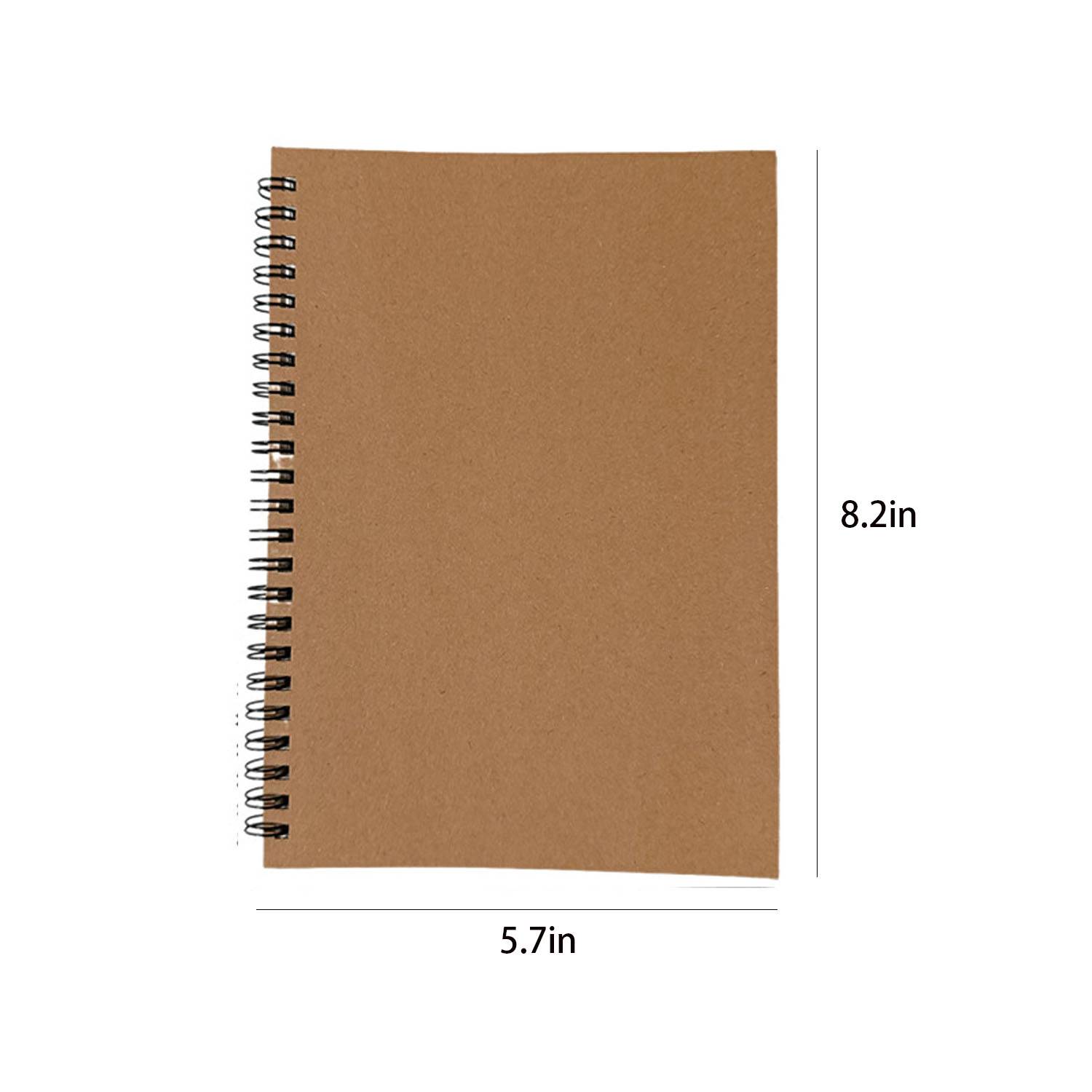 Spiral Bound Solid Color Lined Notebook 5