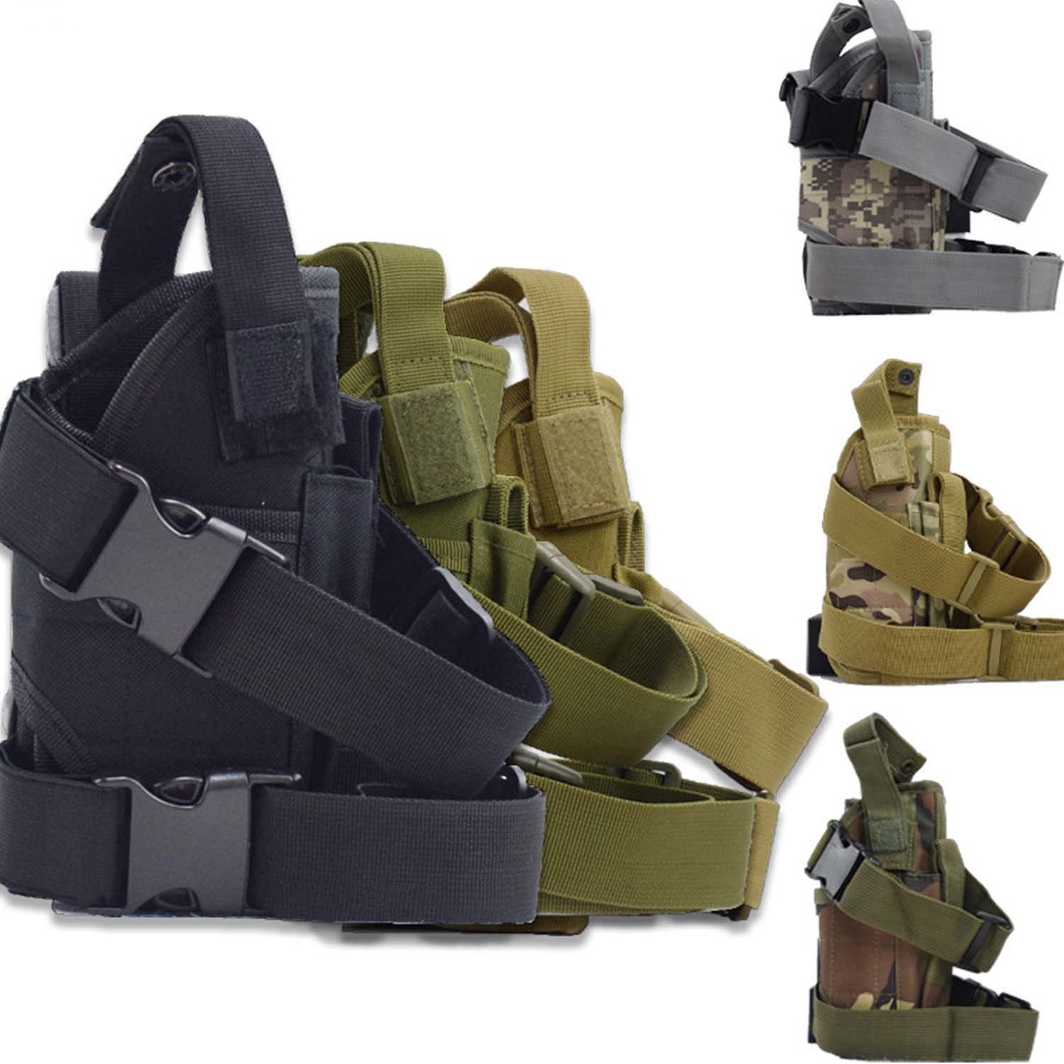 Oxford Cloth Tactical Drop Leg Holster 8