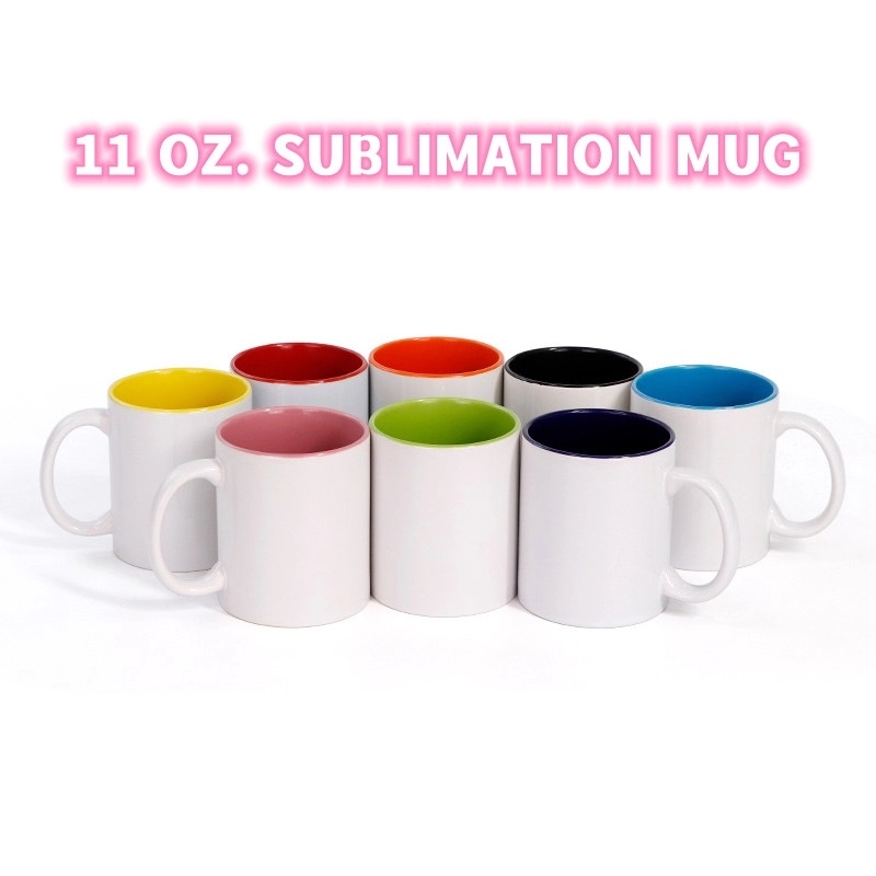 Two-Tone Full Color 11 oz Sublimation Ceramic Coffee Mug 2