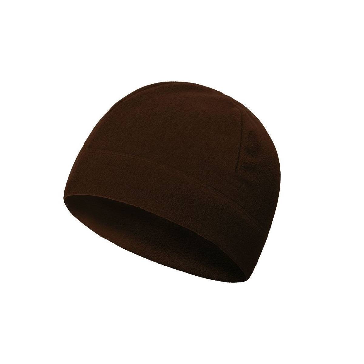 Embroidered Polar Fleece Beanie Cap 2