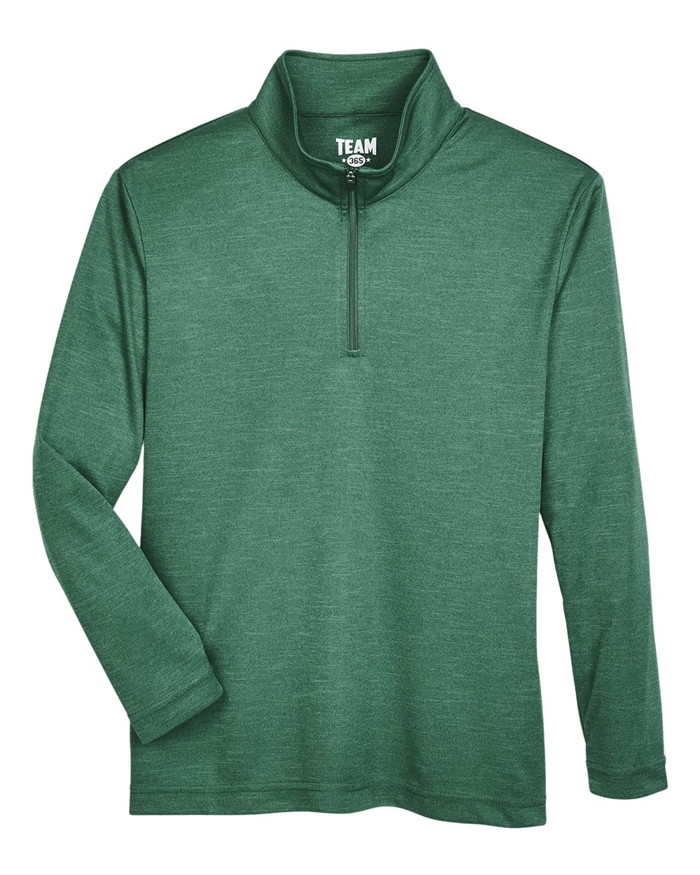 Youth Zone Sonic Heather Performance Quarter-Zip Pullover - TT31HY 9