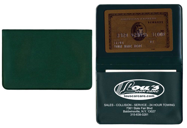 Card Case with 1 Clear Pocket 2