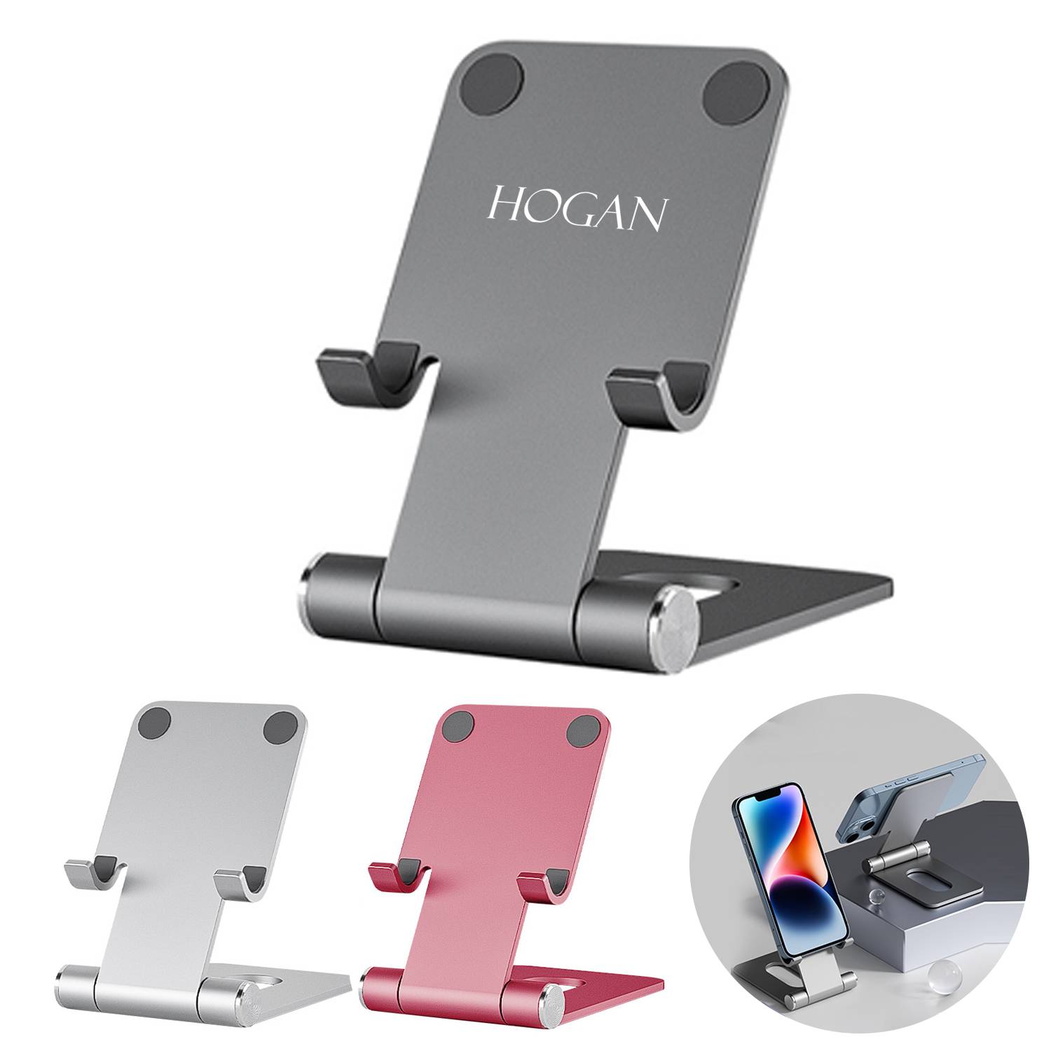 Aluminum Alloy Foldable Mobile Phone Stand Holder