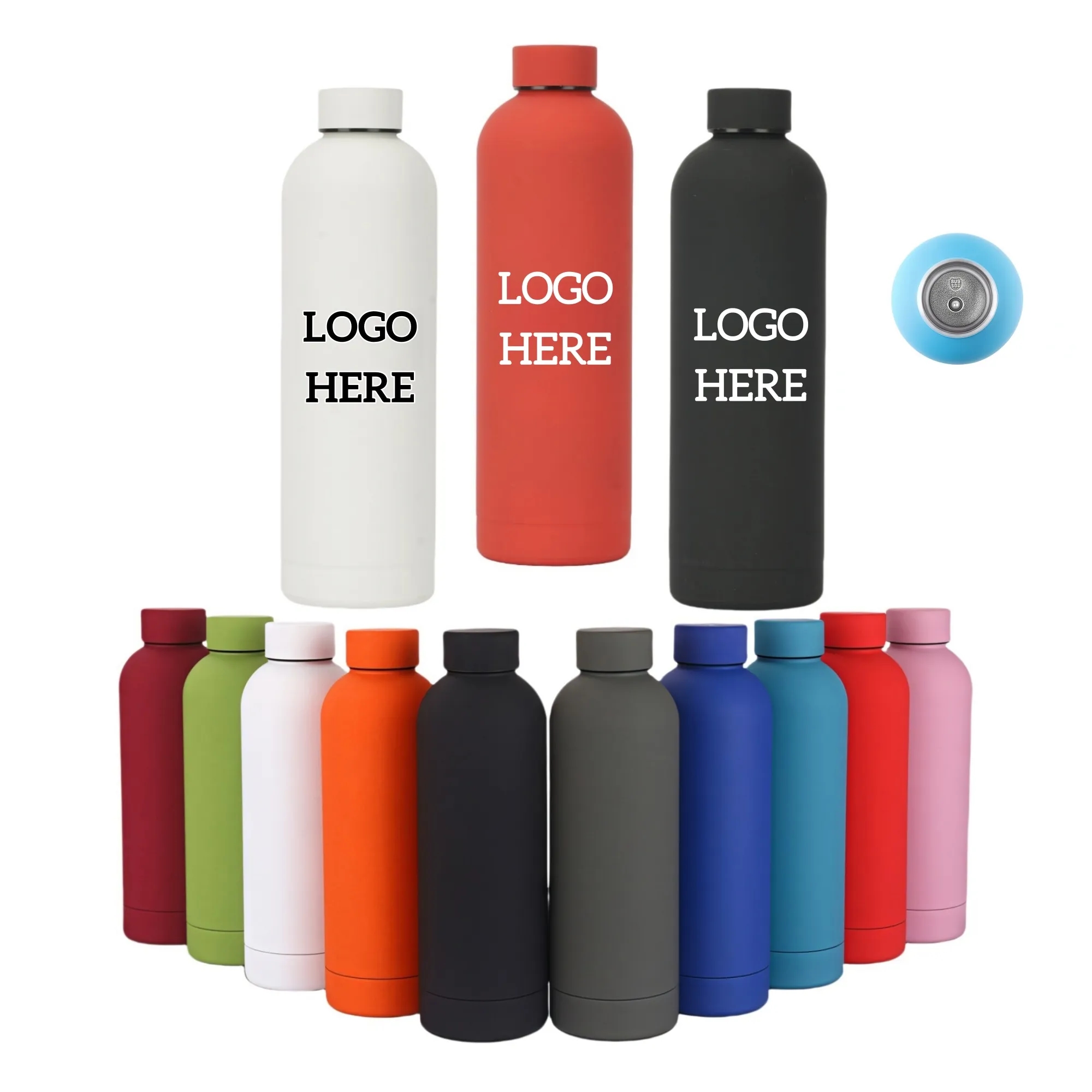 17oz Stainless Steel Insulated Narrow Mouth Sports Water Cup 13