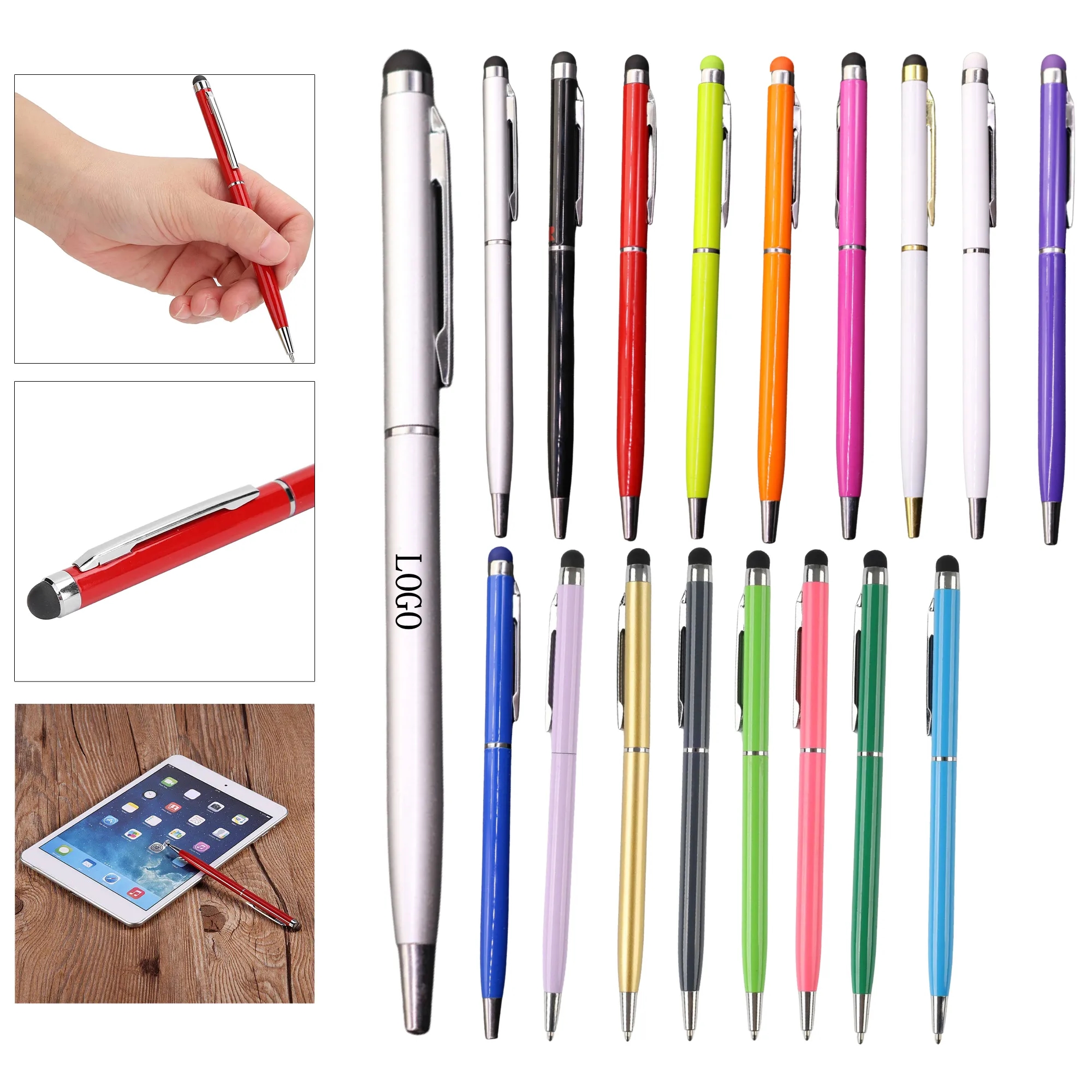 Ergonomic Metal Ballpoint Stylus Pen 1