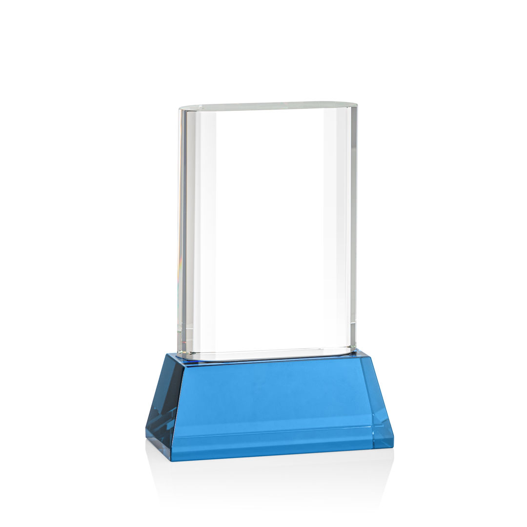 Merit VividPrint™ Award on Base - Sky Blue 8