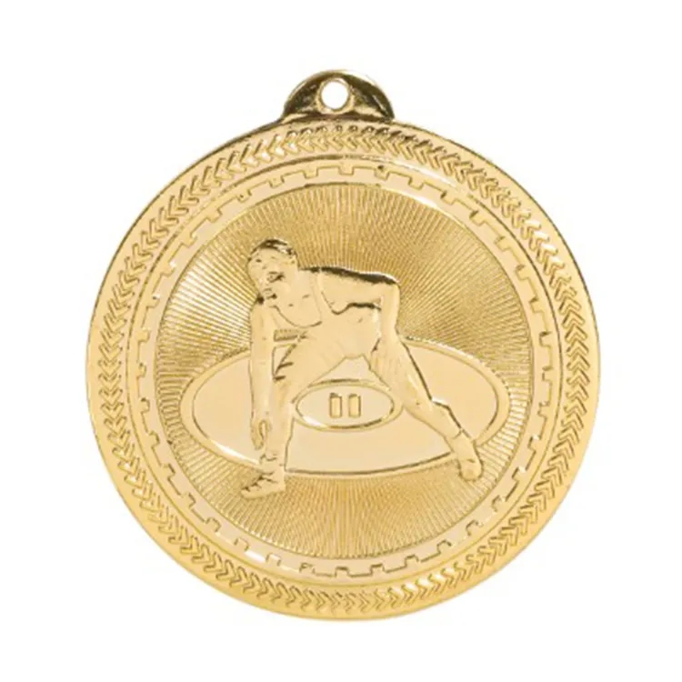 2" BriteLazer Medal-Wrestling 2