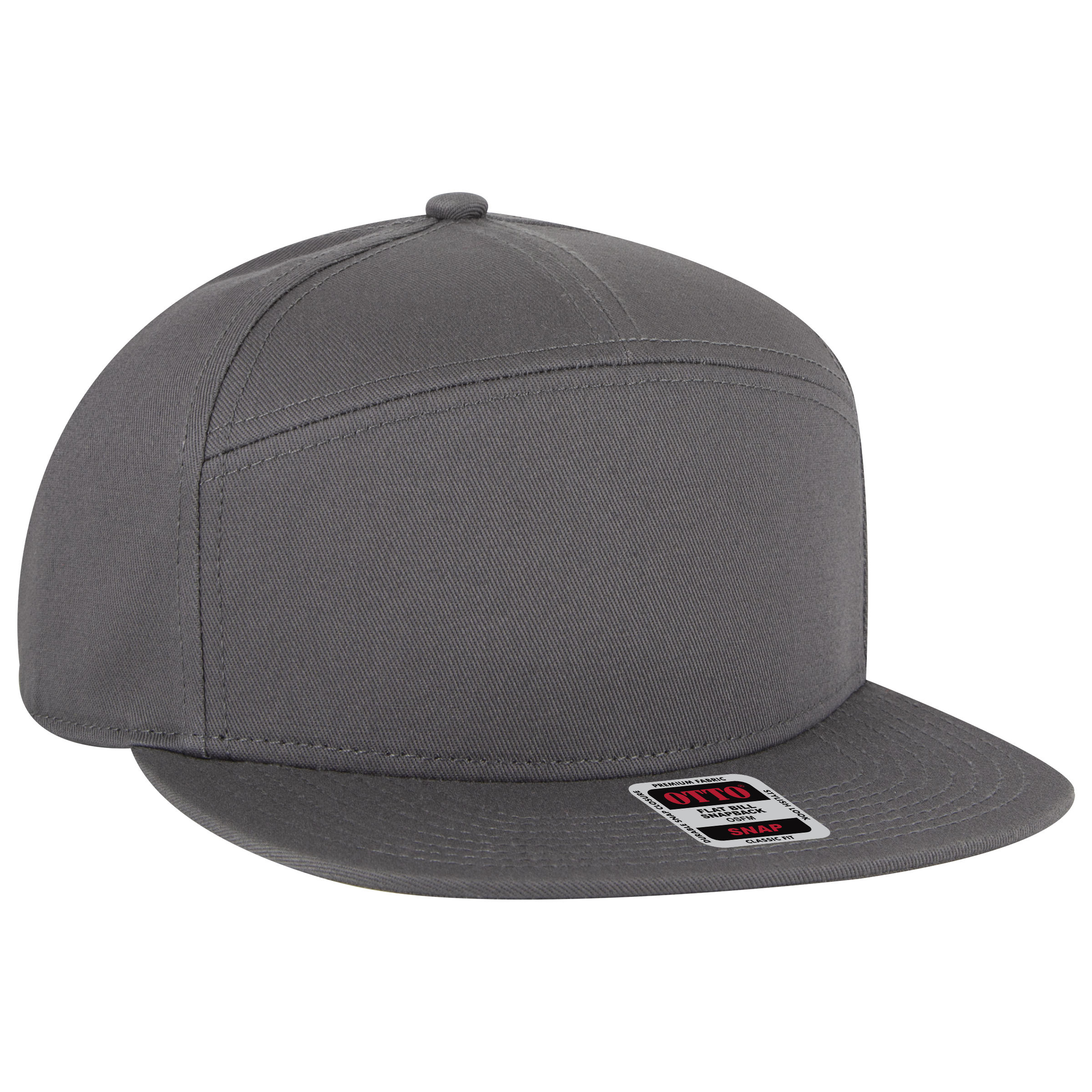 OTTO CAP® OTTO SNAP 7 Panel Pro Style Snapback Hat 5
