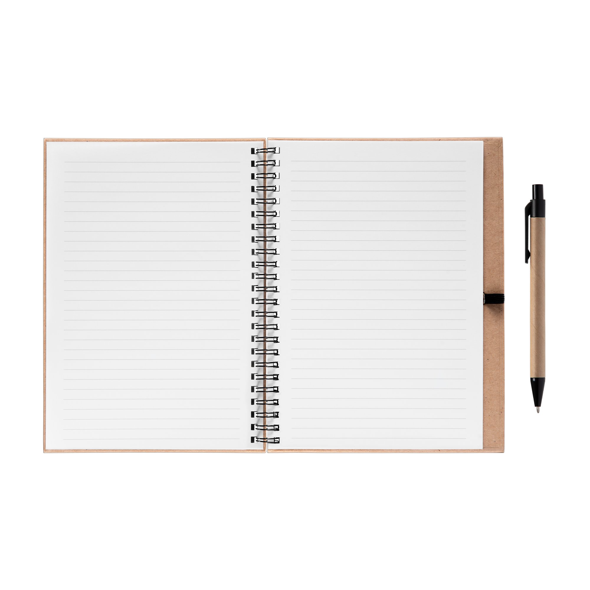 Hawken - Recycled Journal & Kraft Pen Set 8