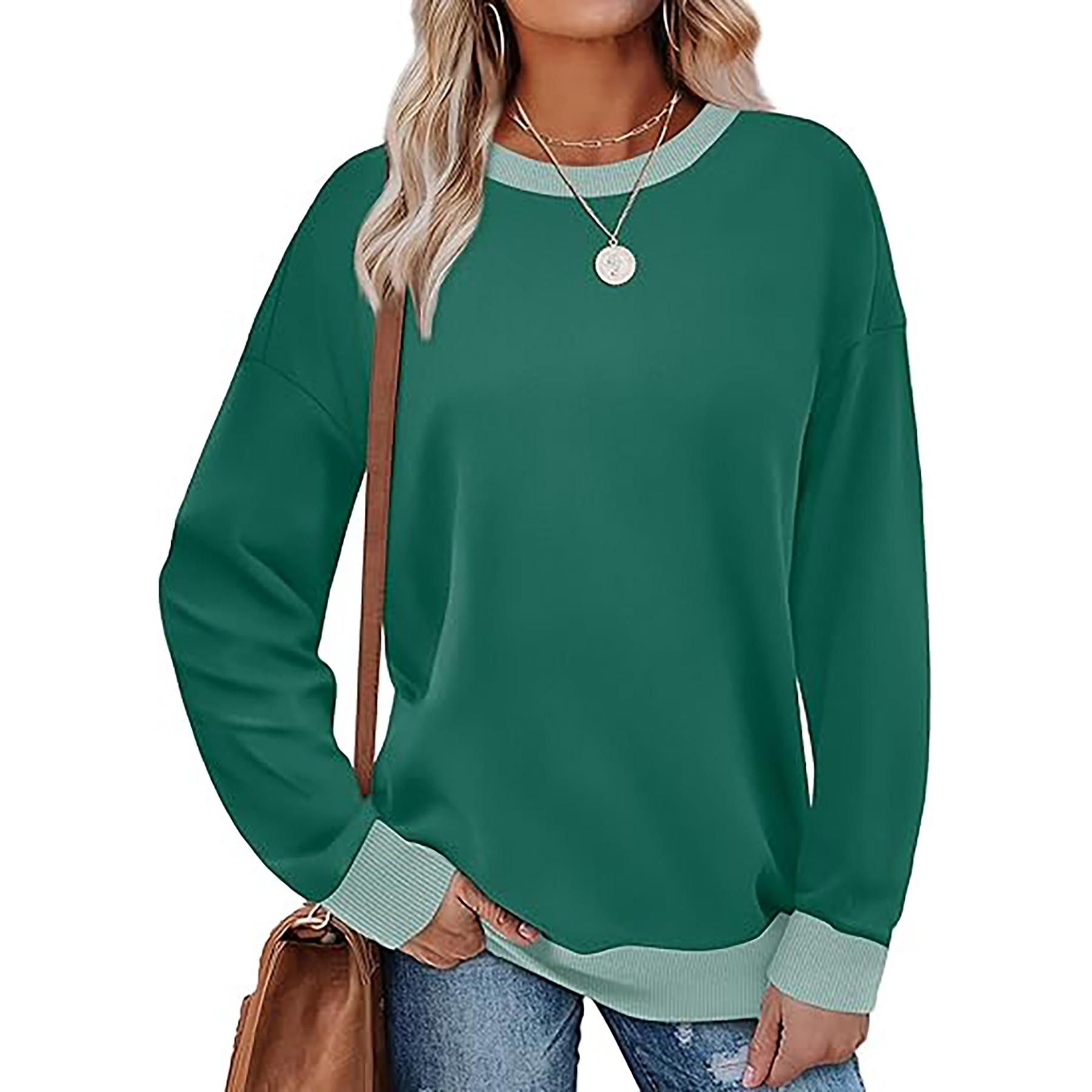 Women Crewneck Long Sleeve 5