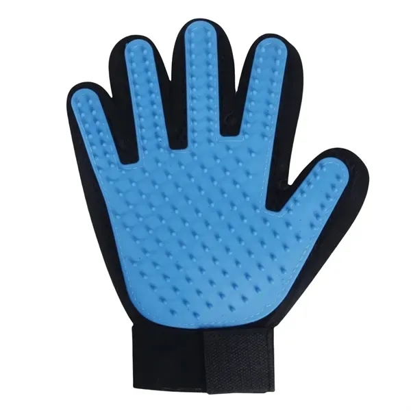 Pet Hair Removal Gloves with Dogs Cats Horses 2