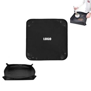 Waterproof Household Balcony Operation Mat With Foldable Storage Box 7