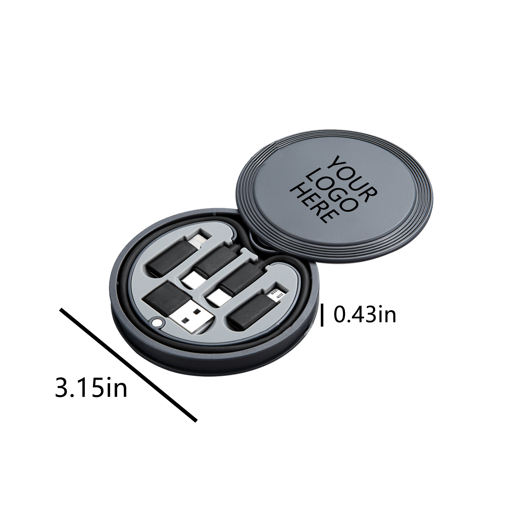 Portable 60W Charger Organizer Case 3