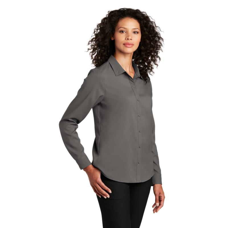 Port Authority Ladies Long Sleeve Performance Staff Shirt 35