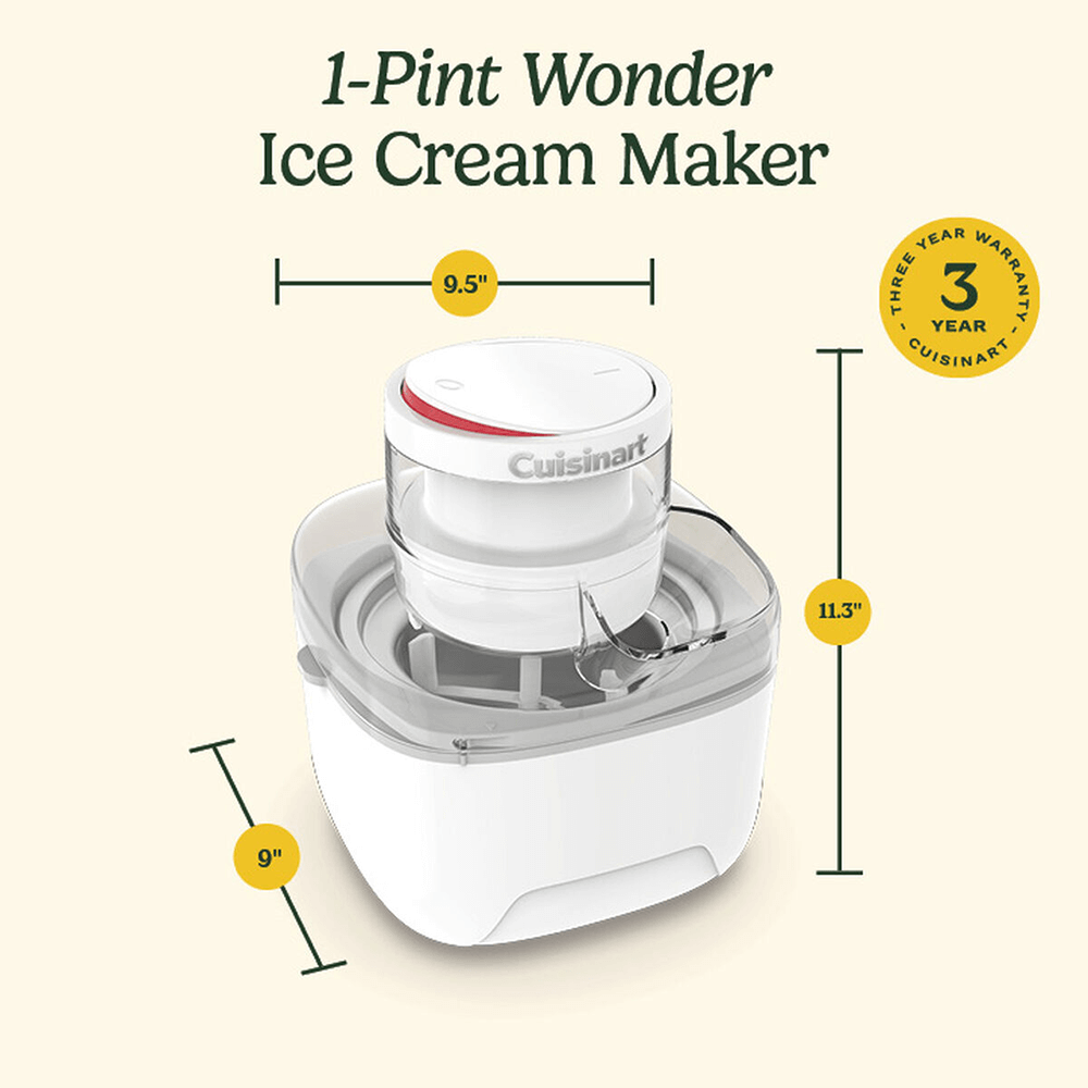 Cuisinart 1 Pint Wonder Ice Cream Maker 2