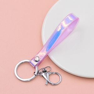 Chic Shine PVC Organizer Keychain Key Ring With Band 14
