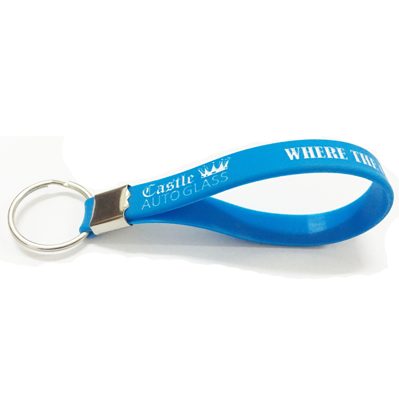 Silicone Bracelet Keychain 1