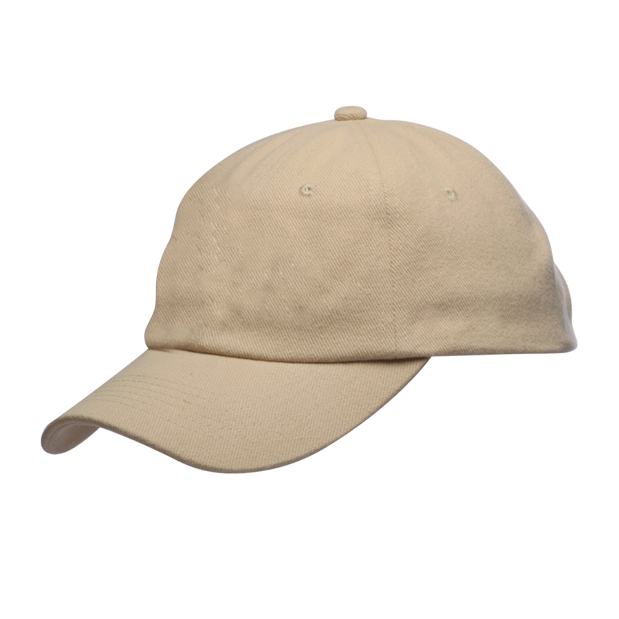 Unstructured Brushed Cotton 6-Panel Snapback Cap 7