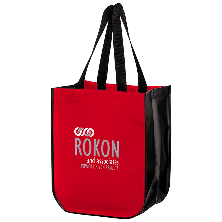 Matte Laminated Tote Bag with Rounded Corners 3