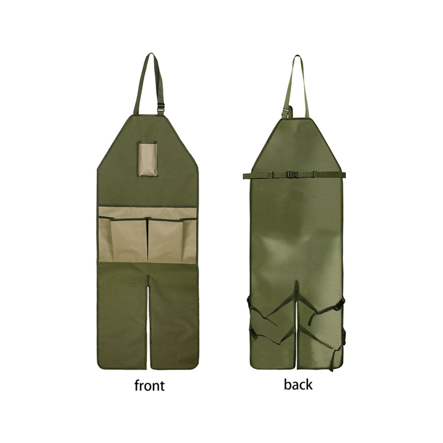 Wear-resistant Canvas Gardening Work Tool Apron 3