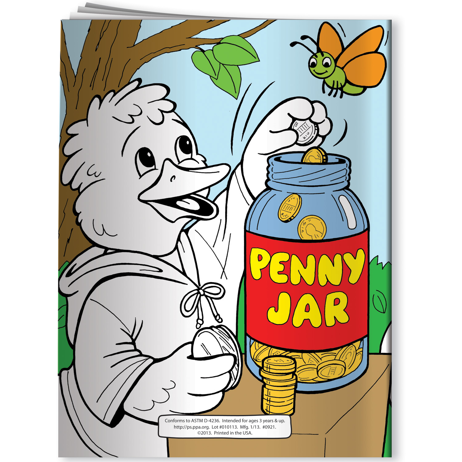 Coloring Book - Saving Money is Fun 4