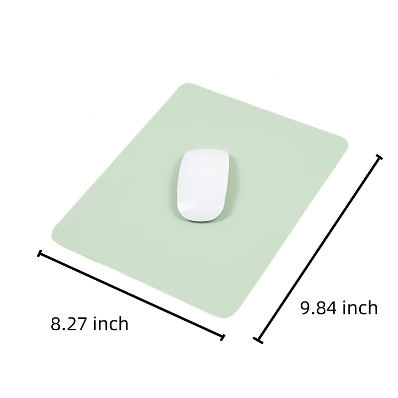 PVC Leather Rectangle Mouse Pad 2