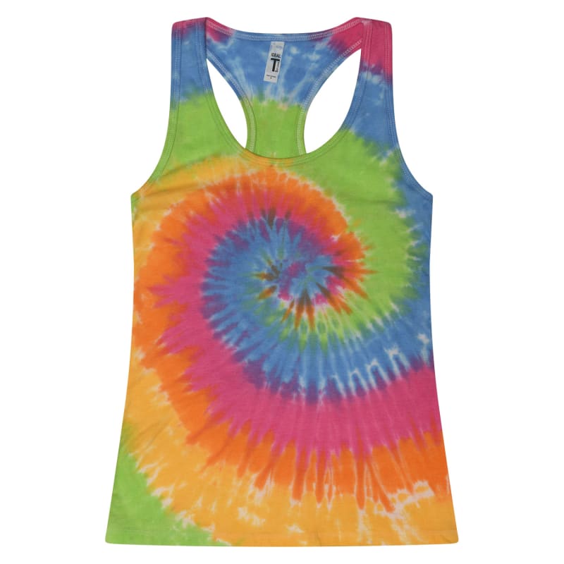 Tie-Dye Ladies' Racerback Tank 10