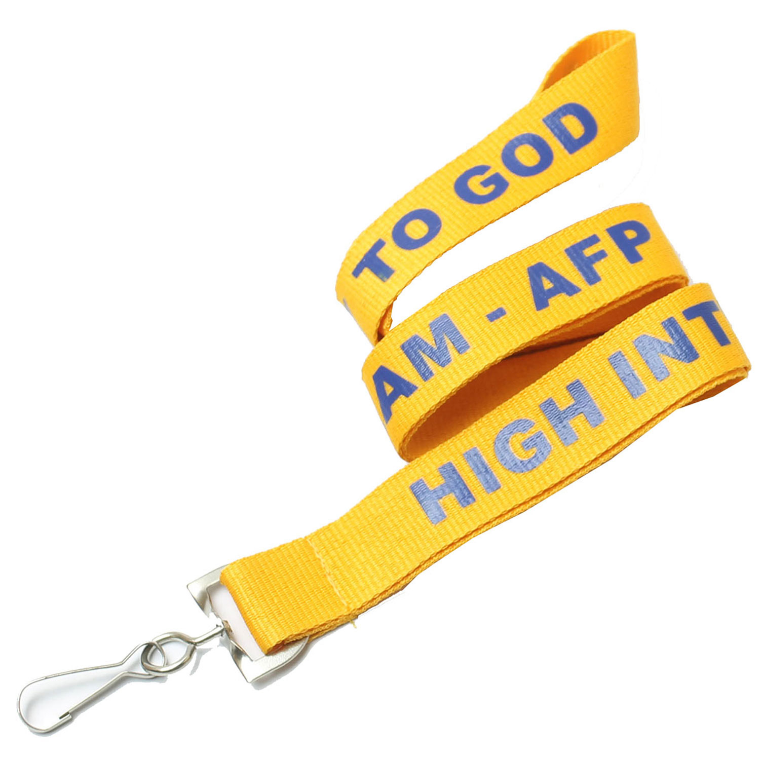 5 Days Rush Polyester Lanyards 3/4" 6